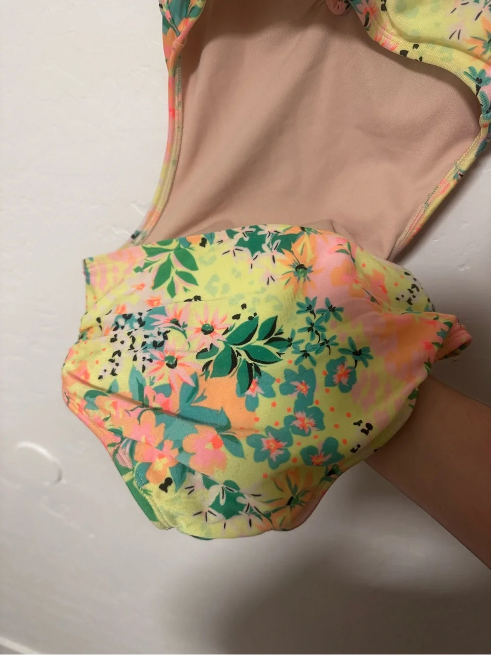 Art Class Girls’ One Piece 8 Yellow Floral